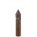  J-Line Kaarshouder Ster Ijzer Roestbruin set-2
